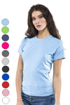 T-Shirt Donna colorata cotone jersey