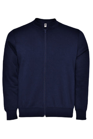 FELPA COREANA FULL ZIP ELBRUS BLU NAVY