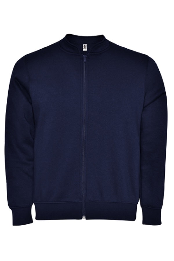 FELPA COREANA FULL ZIP ELBRUS BLU NAVY
