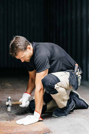 Pantaloni Canvas stretch tasche flottanti