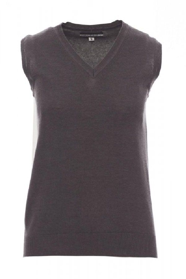 Maglia Gilet Donna collo a V scollo Blue Navy