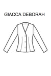 Giacca Deborah Blu front