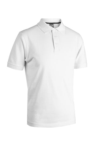 Polo Uomo Cotone Premium Bianca