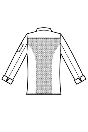 Giacca Cuoco Erickson disegno rear