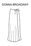 Gonna Broadway Avvolgente Onesize Nera disegno