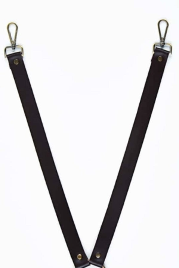 Gilet lungo Vest barber in blue denim fibie