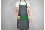 Grembiule Kraft Denim jeans verde