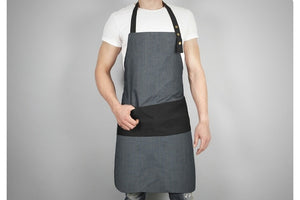 Grembiule Kraft Denim jeans nero