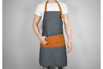 Grembiule Kraft Denim jeans arancio