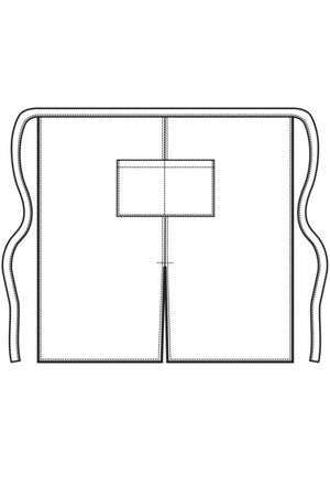 Grembiule Mikonos disegno
