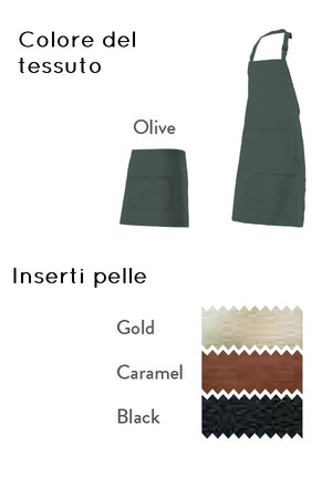 OFFERTA Grembiule Vintage con pettorina MK869