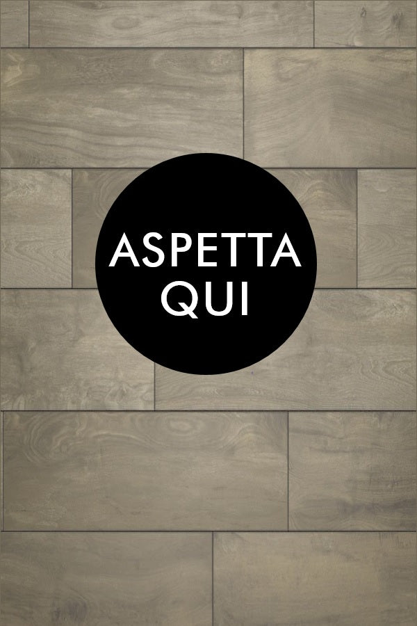 Adesivo Aspetta Qui Nero diametro 40 cm - ITALIADIVISE