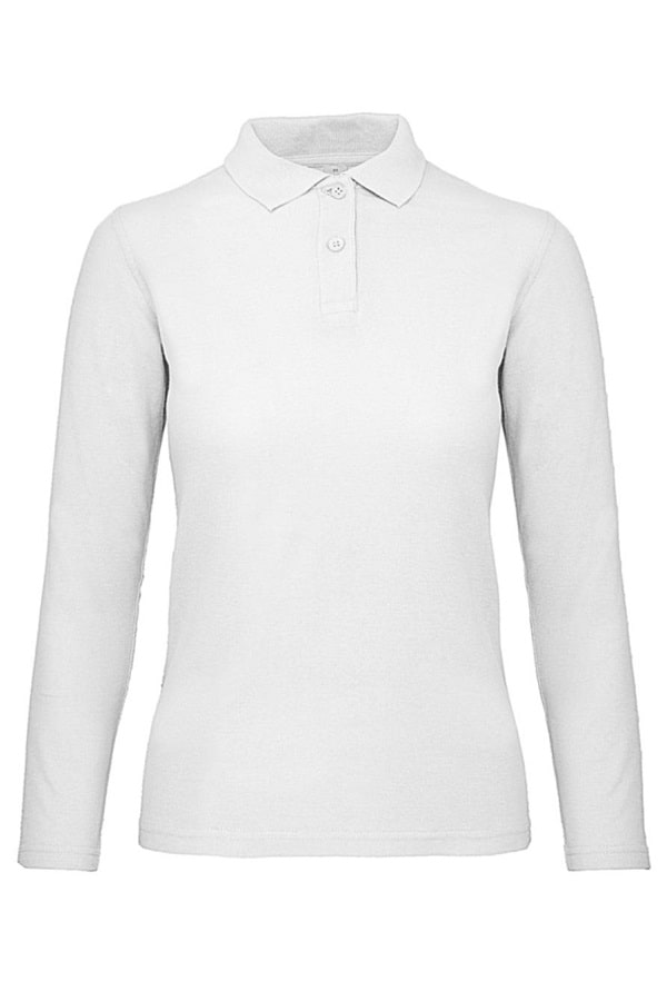 Polo Donna B&C Maniche Lunghe