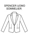 Spencer Uomo Sommelier foderato front