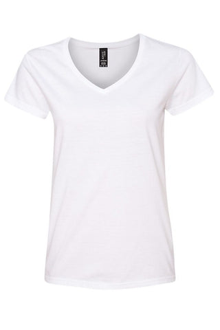 T-shirt Donna Anvil Scollo a V