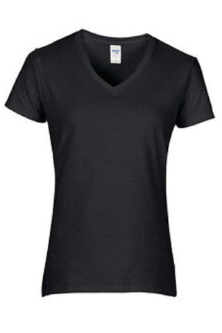 T-shirt Donna Gildan V-Neck Premium