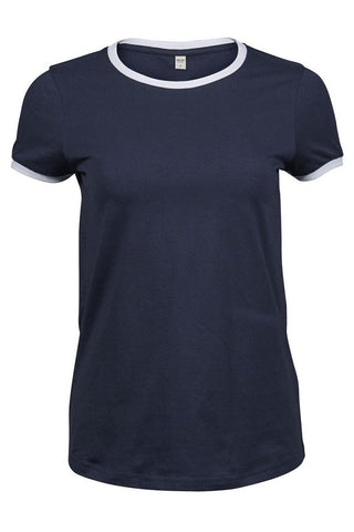T-shirt Donna Tee-Jays Ladies Ringer Tee