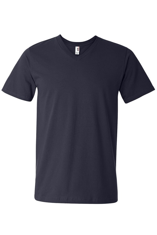  T-shirt Uomo Anvil V-Neck