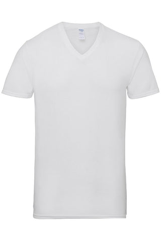 T-Shirt Uomo Gildan V-Neck Premium Cotton