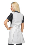 Grembiule avvolgente Papeete long Bianco - ITALIADIVISE
