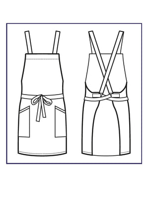 Copia del Grembiule Oxford colors unisex Natural - ITALIADIVISE