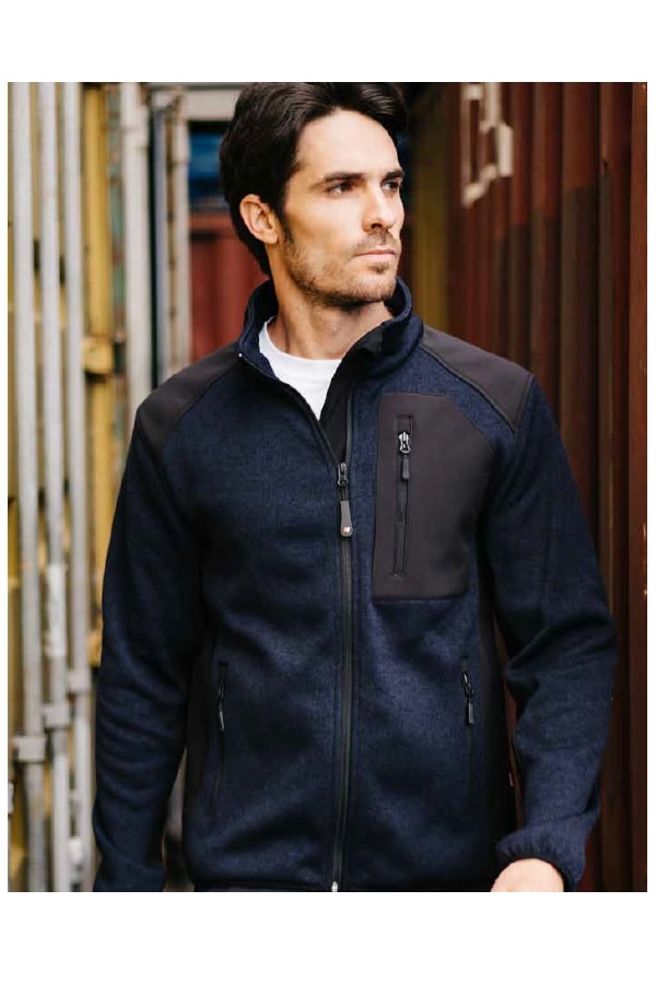 Giacca felpata soft shell Stretch