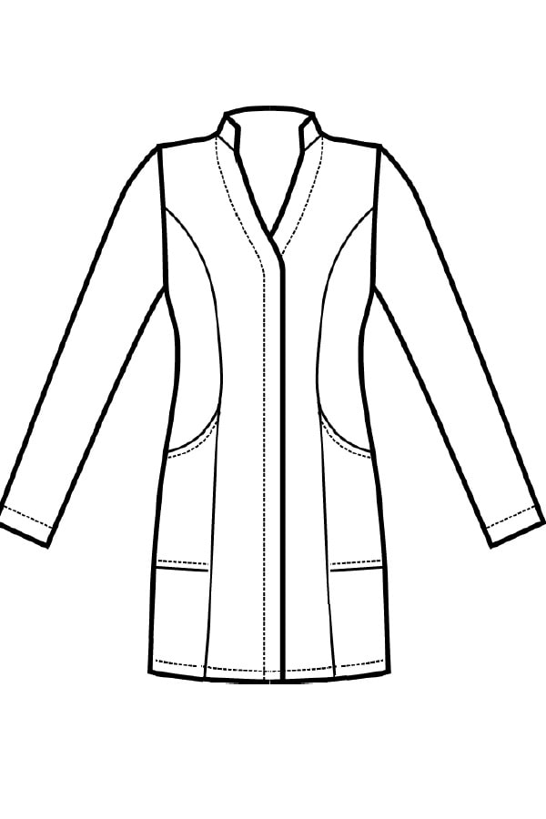 Casacca Veracruz Bianca Boheme polsino