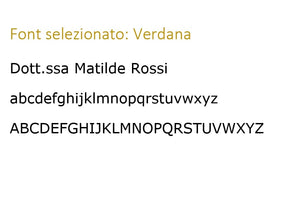 Ricamo di un testo