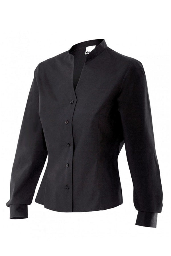 Camicia Coreana Donna nera