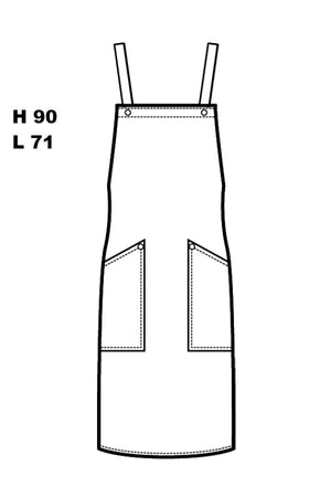 Grembiule Watson disegno front