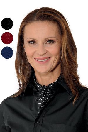 Ascot colours Foulard punto spillo nero