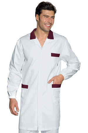 Camice Toronto Bianco bordi Bordeaux - ITALIADIVISE