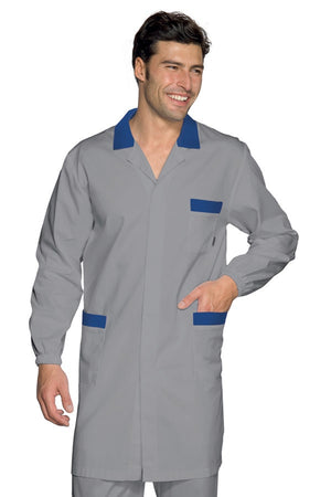 Camice Toronto Light Grigio bordi blu - ITALIADIVISE