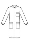 Camice Dover Zip disegno front