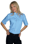 Camicia Dublino Unisex coreana Azzurra - ITALIADIVISE