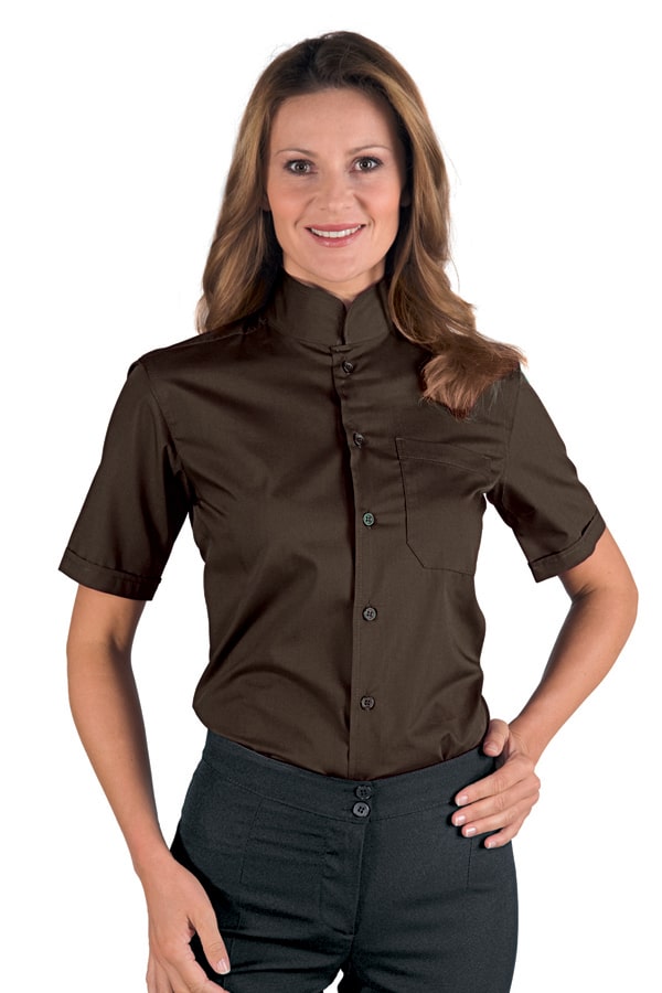 Camicia Dublino Unisex coreana Cacao - ITALIADIVISE