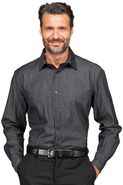 Camicia Unisex Nevada Black Jeans stretch