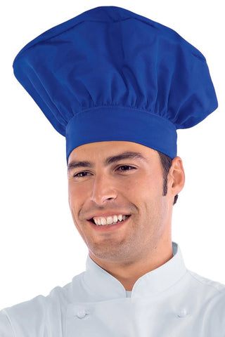Cappello Cuoco Chefline Blu Cina - ITALIADIVISE