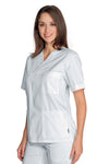Casacca Kobe unisex collo a V microforata - ITALIADIVISE
