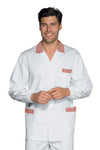 Casacca Peter Bianca bordi righe rosse - ITALIADIVISE