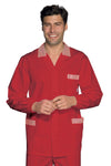Casacca Peter Light Rossa bordi righe - ITALIADIVISE