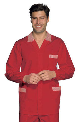 Casacca Peter Light Rossa bordi righe - ITALIADIVISE