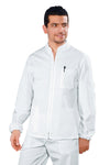 Casacca Samarcanda bianca con zip unisex - ITALIADIVISE