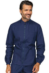 Casacca Samarcanda blu con zip unisex