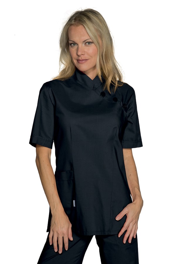 Casacca Taipei Nera in polycotone Light - ITALIADIVISE