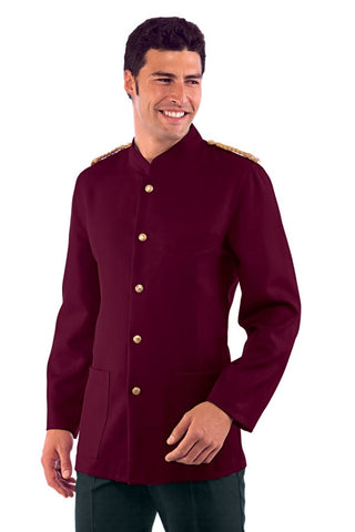 Giacca Coreana Bordeaux - ITALIADIVISE