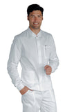 Casacca Corfu Bianca Polycotone - ITALIADIVISE