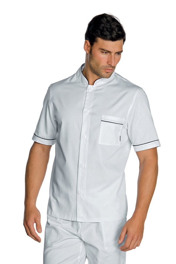 Coreana Bianca Cotone riga nera - ITALIADIVISE