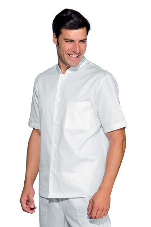 Casacca Coreana Bianca Cotone - ITALIADIVISE