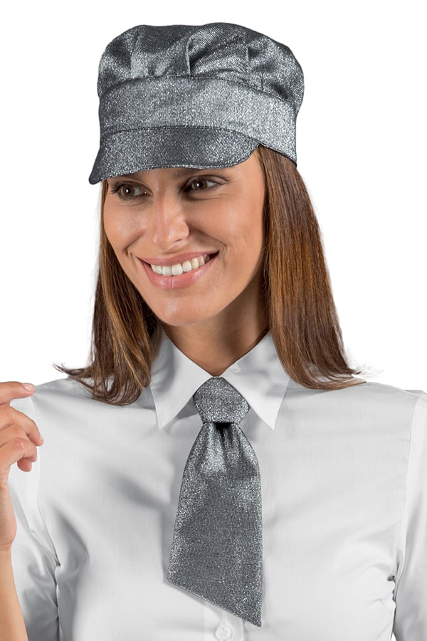 Cravattino colours Lurex Silver